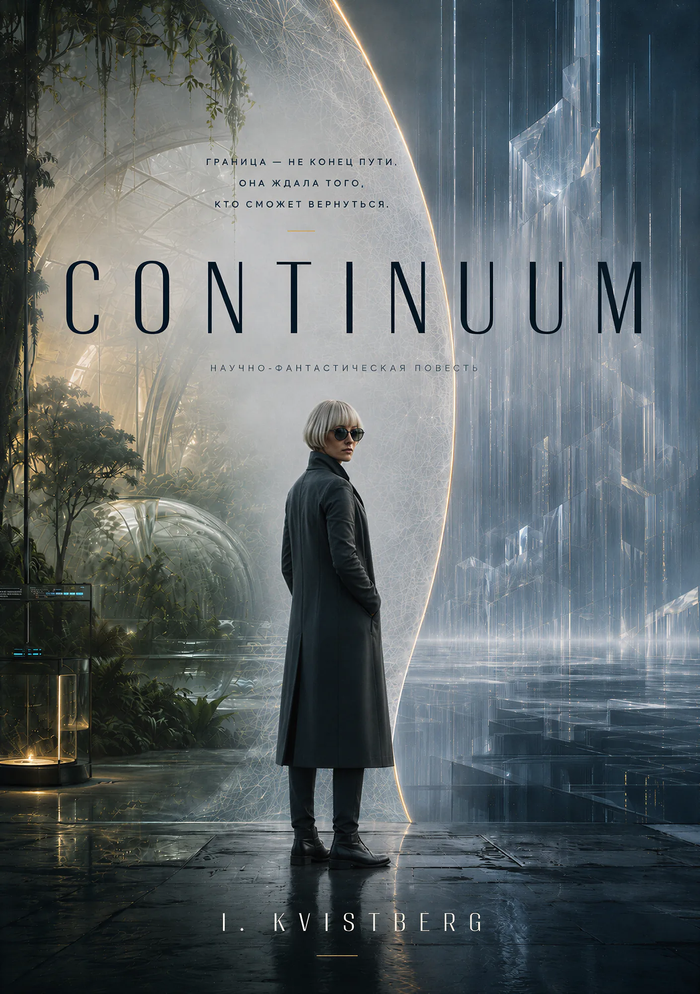 Обложка книги CONTINUUM Ирины Квистберг