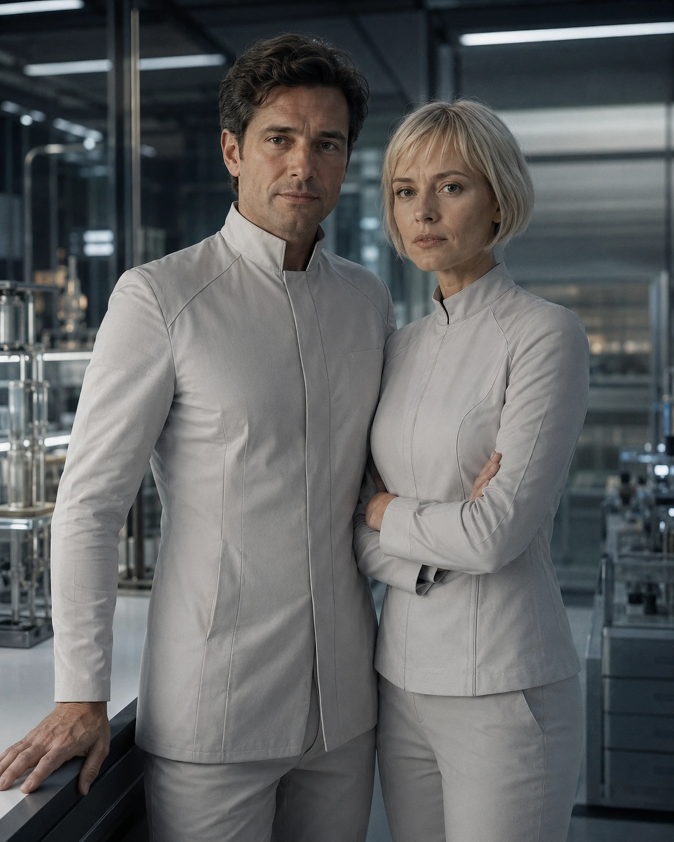 Portrait of Jonathan and Elena Voss