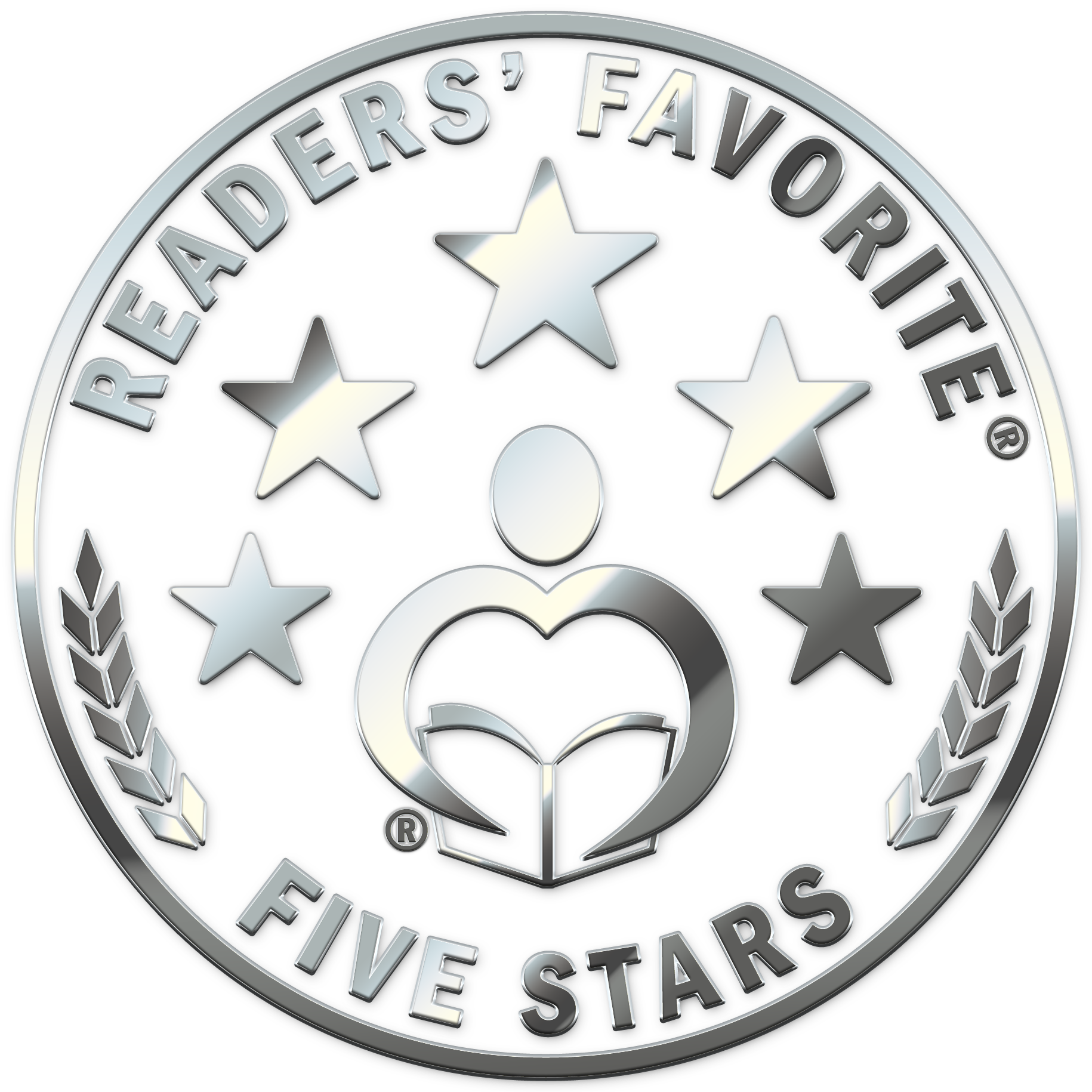 Пятизвёздочная печать Readers’ Favorite