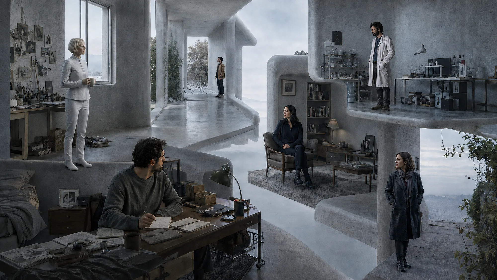 Сознания внутри изменчивой среды CONTINUUM